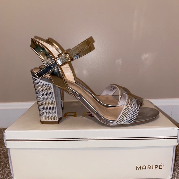 MARIPÈ Rhinestone Heels - Picture 3 of 4